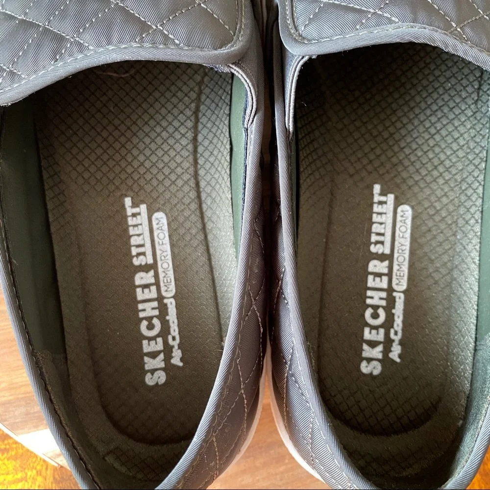 Sketchers Street Goldie-Nylon Quilted Sneaker - Picture 3 of 7